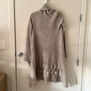 Autumn Cashmere Duster Cardigan in Confetti Yarn
